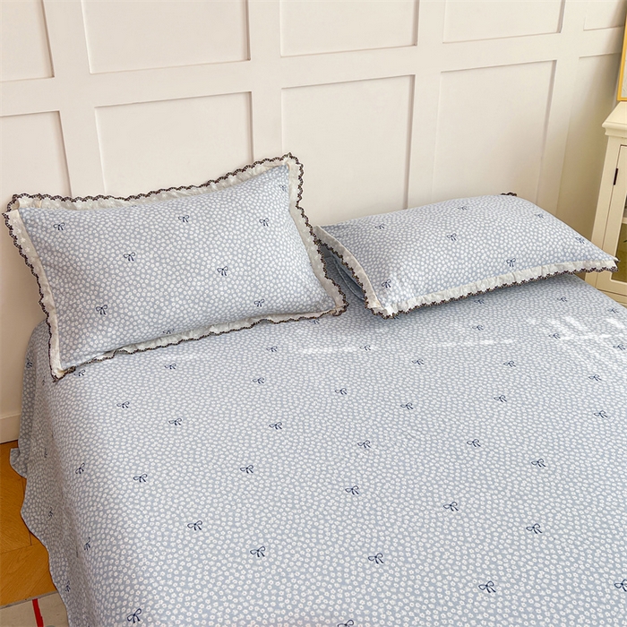 91家纺网 家纺一手货源 找家纺 梦舒羽 2026新款A类云朵棉蕾丝花边枕套宿舍单人单只一只装枕芯 花屿轻梦（单层蕾丝花边）