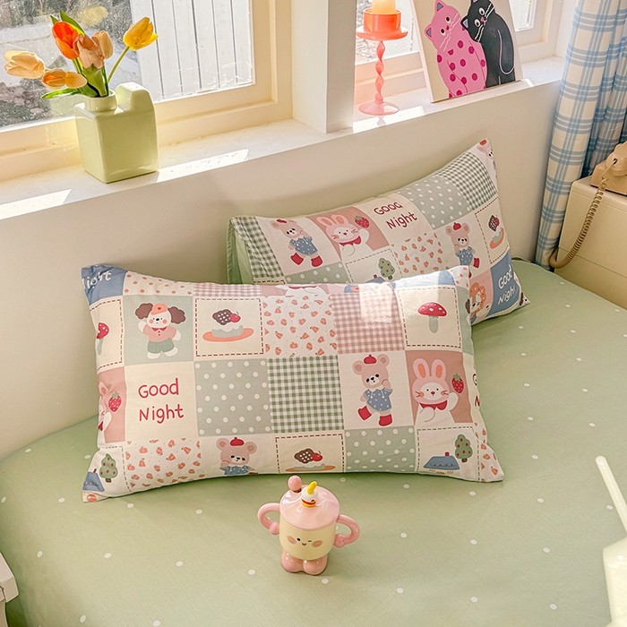 91家纺网 家纺一手货源 找家纺 （总）缦彩 2026新款13372全棉印花四件套