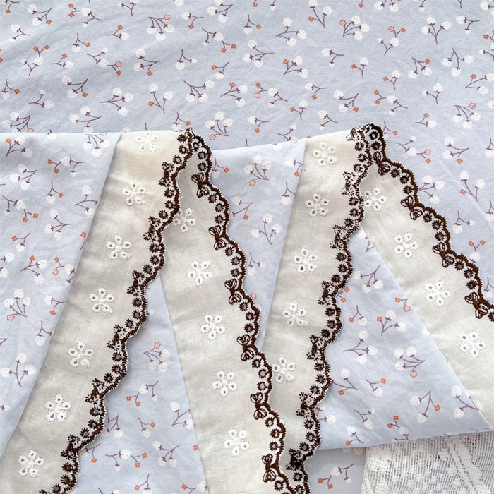 91家纺网 家纺一手货源 找家纺 圣比熊 2026新款A类云朵棉蕾丝花边枕套宿舍情侣双人加长枕芯内胆套 满天星-蓝（单层蕾丝花边）