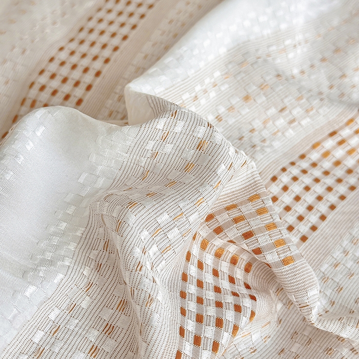 91家纺网 家纺一手货源 找家纺 木子家纺 2026新款水洗棉贝壳边四件套-皖沙 凌霄黄