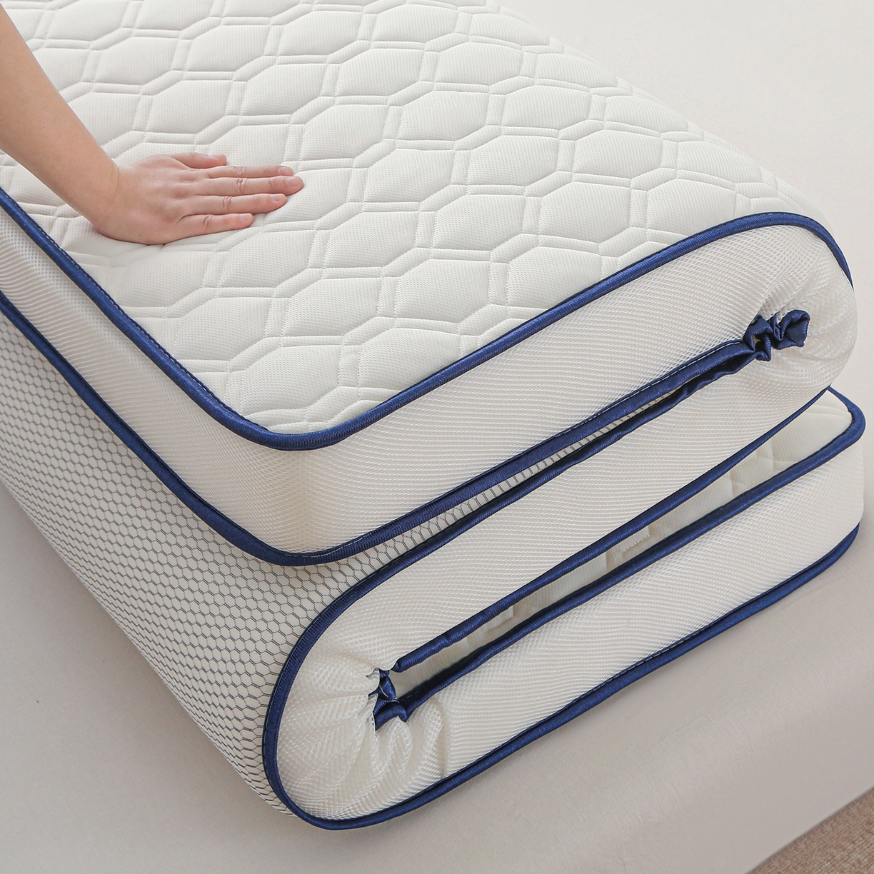 91家纺网 家纺一手货源 找家纺 （总）芊梵床垫 2026新款多多爆款立体硬质棉床垫