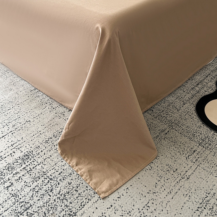 91家纺网 家纺一手货源 找家纺 爱丽丝 2026新款全棉色织提花四件套 风吹穗绒-卡其