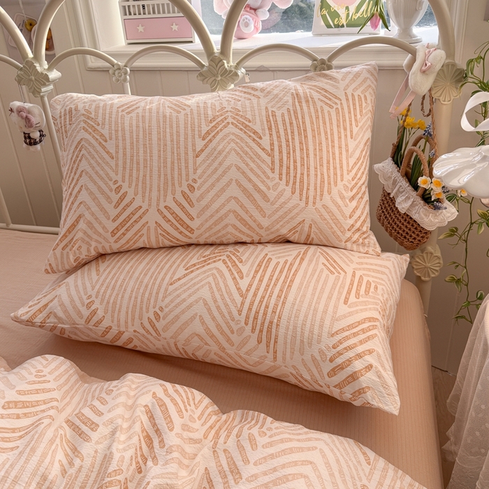 91家纺网 家纺一手货源 找家纺 港岛妹妹 2026新款云感双层纱系列四件套 凯伦