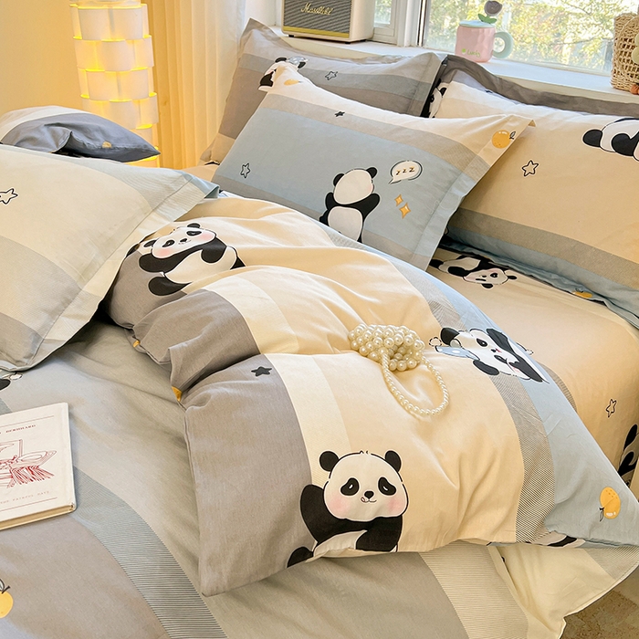 91家纺网 家纺一手货源 找家纺 （总）名优家纺 2026新款13070全棉印花四件套