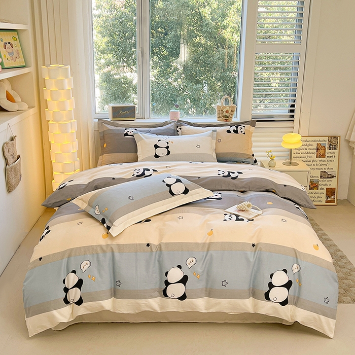 91家纺网 家纺一手货源 找家纺 （总）名优家纺 2026新款13070全棉印花四件套