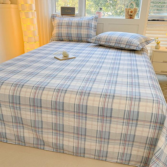 91家纺网 家纺一手货源 找家纺 名优家纺 2026新款13070全棉印花单被套 理想生活-灰