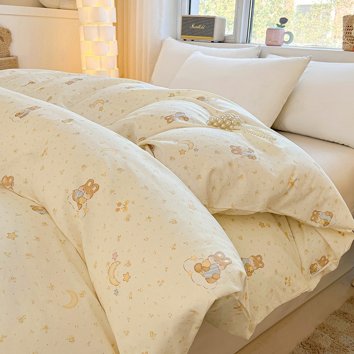 91家纺网 家纺一手货源 找家纺 （总）名优家纺 2026新款13070全棉印花单被套