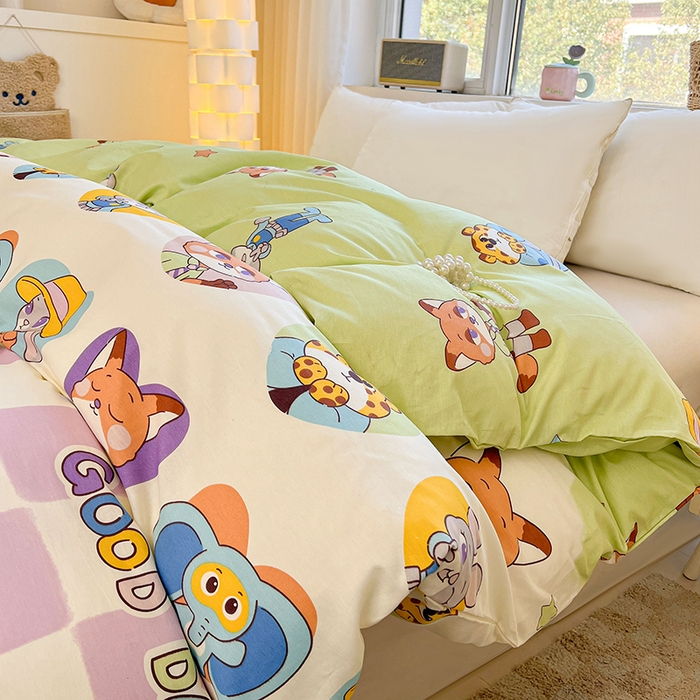 91家纺网 家纺一手货源 找家纺 （总）名优家纺 2026新款13070全棉印花单被套