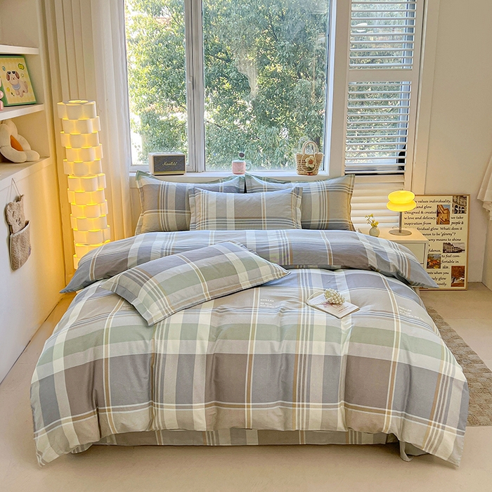 91家纺网 家纺一手货源 找家纺 （总）名优家纺 2026新款13070全棉印花四件套