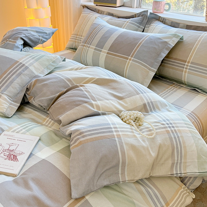 91家纺网 家纺一手货源 找家纺 名优家纺 2026新款13070全棉印花单床单 卡希亚