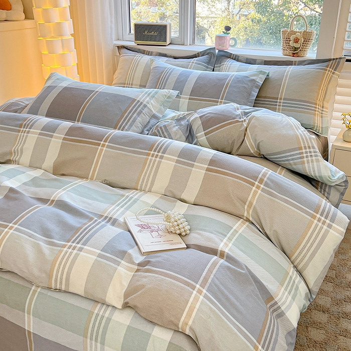 91家纺网 家纺一手货源 找家纺 名优家纺 2026新款13070全棉印花单床单 卡希亚