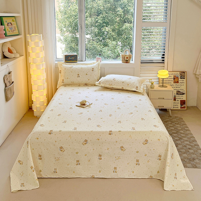 91家纺网 家纺一手货源 找家纺 （总）名优家纺 2026新款13070全棉印花单床单