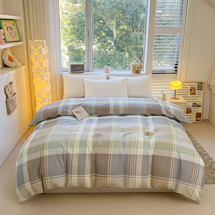 91家纺网 家纺一手货源 找家纺 名优家纺 2026新款13070全棉印花单床单 卡希亚