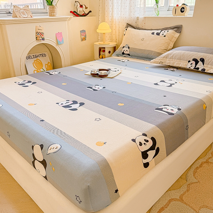 91家纺网 家纺一手货源 找家纺 （总）名优家纺 2026新款13070全棉印花单床笠