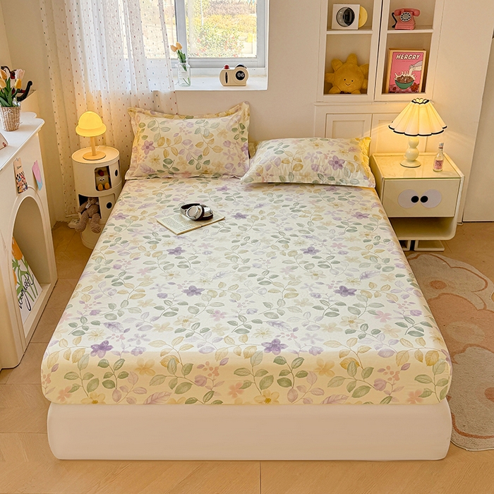 91家纺网 家纺一手货源 找家纺 （总）名优家纺 2026新款13070全棉印花单床笠