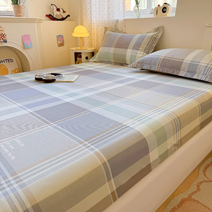 91家纺网 家纺一手货源 找家纺 名优家纺 2026新款13070全棉印花单床笠 卡希亚