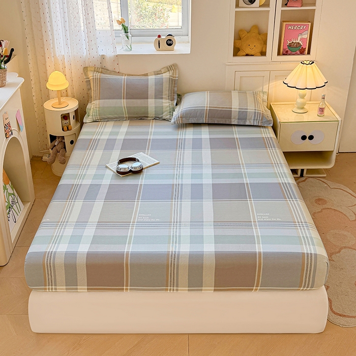 名优家纺 2026新款13070全棉印花单床笠 卡希亚