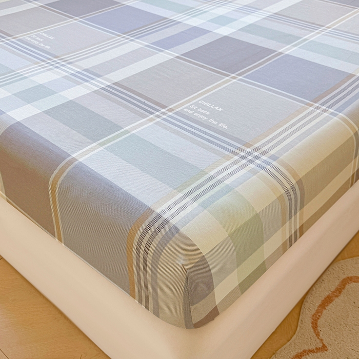 91家纺网 家纺一手货源 找家纺 名优家纺 2026新款13070全棉印花单床笠 卡希亚