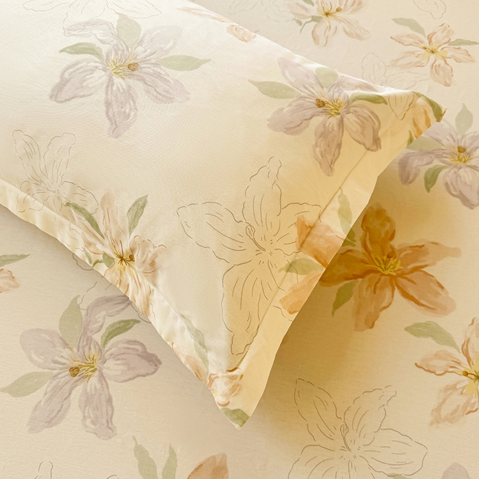 91家纺网 家纺一手货源 找家纺 名优家纺 2026新款13070全棉印花单床笠 星点兔语