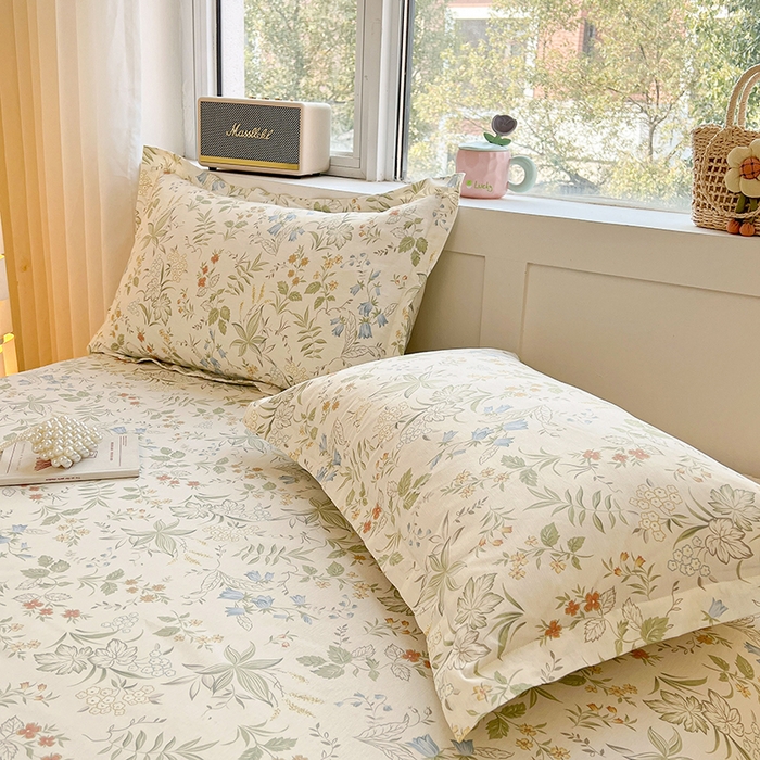 91家纺网 家纺一手货源 找家纺 （总）名优家纺 2026新款13070全棉印花单枕套