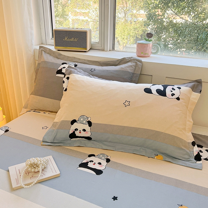 91家纺网 家纺一手货源 找家纺 （总）名优家纺 2026新款13070全棉印花单枕套