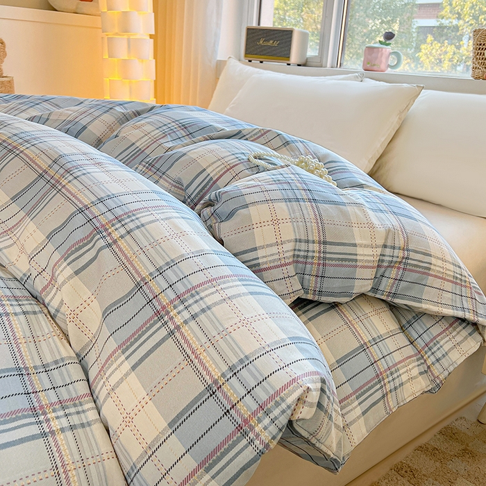 91家纺网 家纺一手货源 找家纺 名优家纺 2026新款13070全棉印花单枕套 理想生活-灰