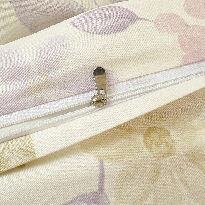 91家纺网 家纺一手货源 找家纺 名优家纺 2026新款13070全棉印花单枕套 抚香意叶