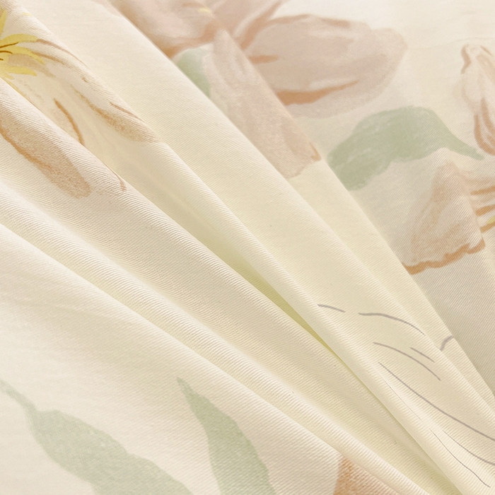 91家纺网 家纺一手货源 找家纺 名优家纺 2026新款13070全棉印花四件套 怡花