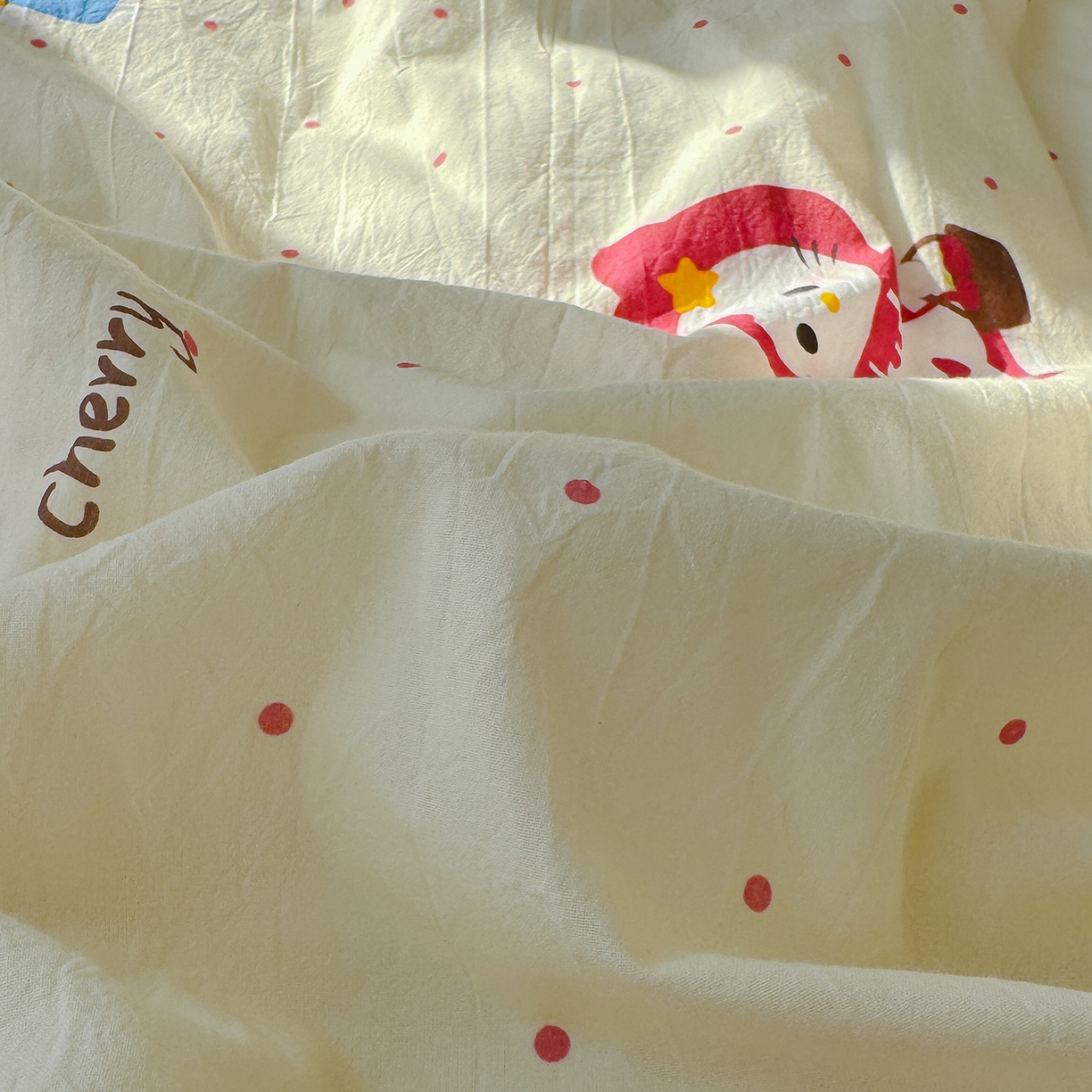 91家纺网 家纺一手货源 找家纺 颜选 2026新款仿棉105克加厚水洗棉被套-含买家秀 甜心小红帽