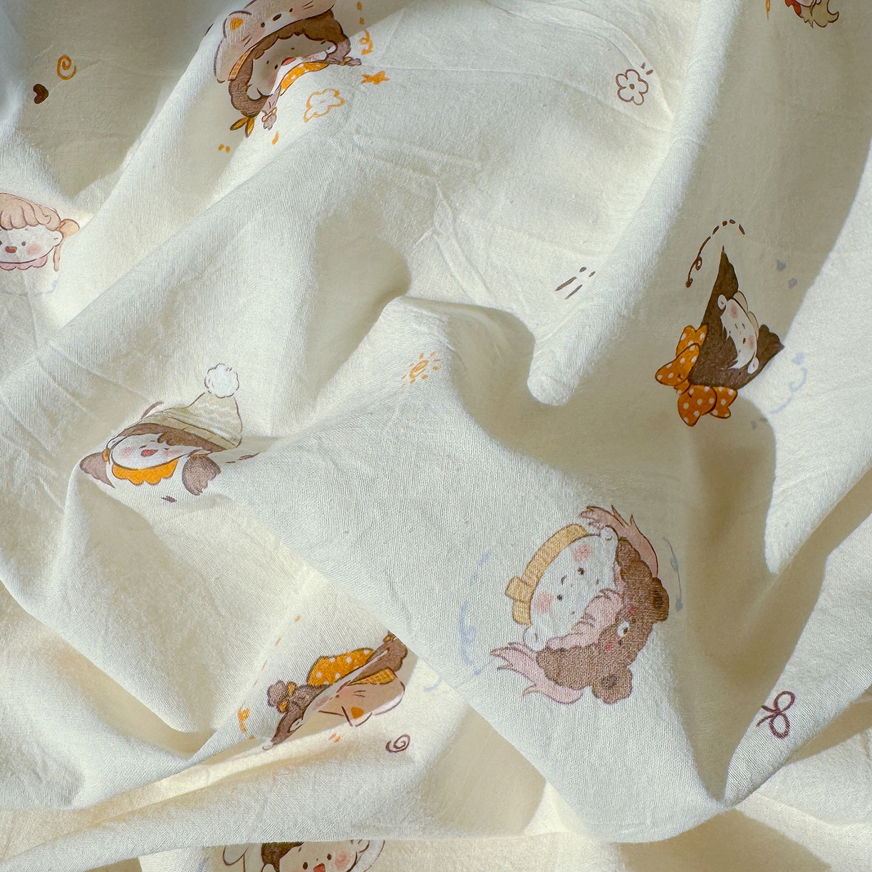 91家纺网 家纺一手货源 找家纺 颜选 2026新款仿棉105克加厚水洗棉被套-含买家秀 小町