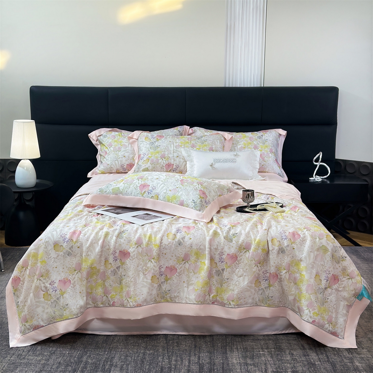 91家纺网 家纺一手货源 找家纺 （总）朵希曼 2026新款50天丝镂空夏被四件套系列（控价：夏被四件套券后不低于299元)(小号控价不低于149 标准单夏被控价169，加大单夏被控价189)