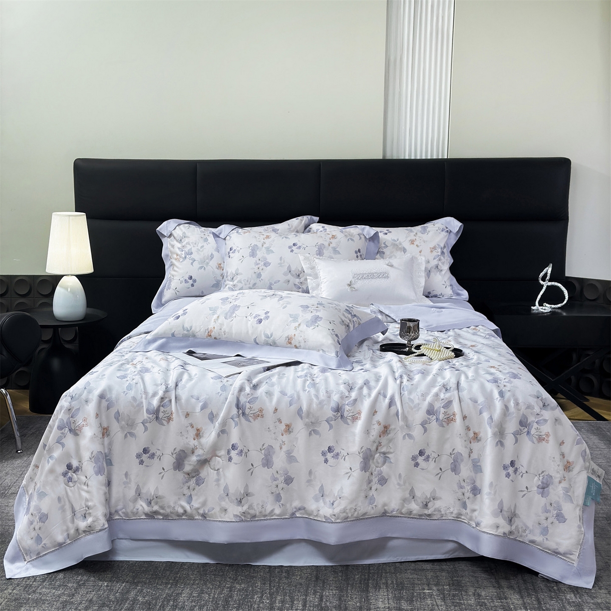 91家纺网 家纺一手货源 找家纺 （总）朵希曼 2026新款50天丝镂空夏被四件套系列（控价：夏被四件套券后不低于299元)(小号控价不低于149 标准单夏被控价169，加大单夏被控价189)