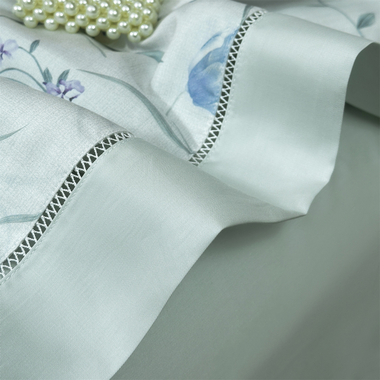 91家纺网 家纺一手货源 找家纺 朵希曼 2026新款50天丝镂空夏被四件套系列（控价：夏被四件套券后不低于299元)(小号控价不低于149 标准单夏被控价169，加大单夏被控价189) 兰时