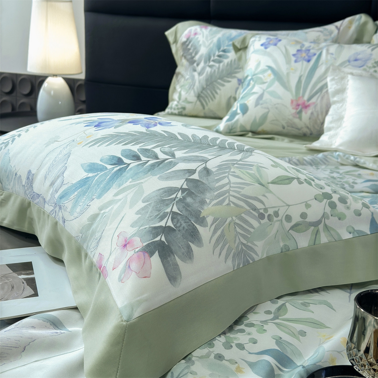 91家纺网 家纺一手货源 找家纺 朵希曼 2026新款50天丝镂空夏被四件套系列（控价：夏被四件套券后不低于299元)(小号控价不低于149 标准单夏被控价169，加大单夏被控价189) 蔓行