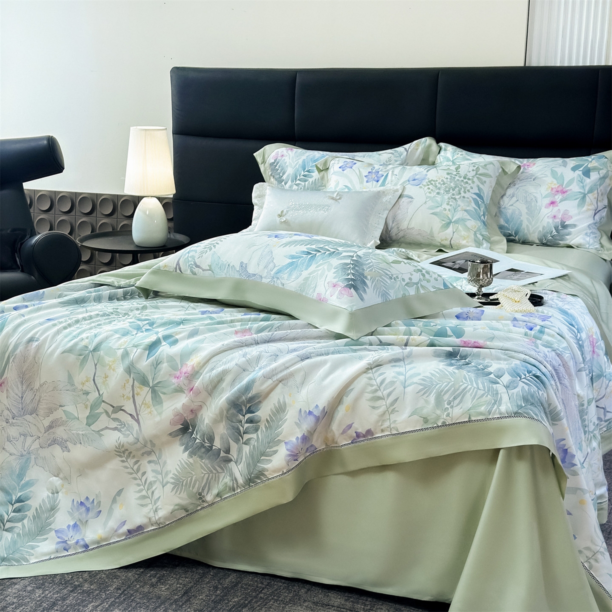 91家纺网 家纺一手货源 找家纺 朵希曼 2026新款50天丝镂空夏被四件套系列（控价：夏被四件套券后不低于299元)(小号控价不低于149 标准单夏被控价169，加大单夏被控价189) 蔓行