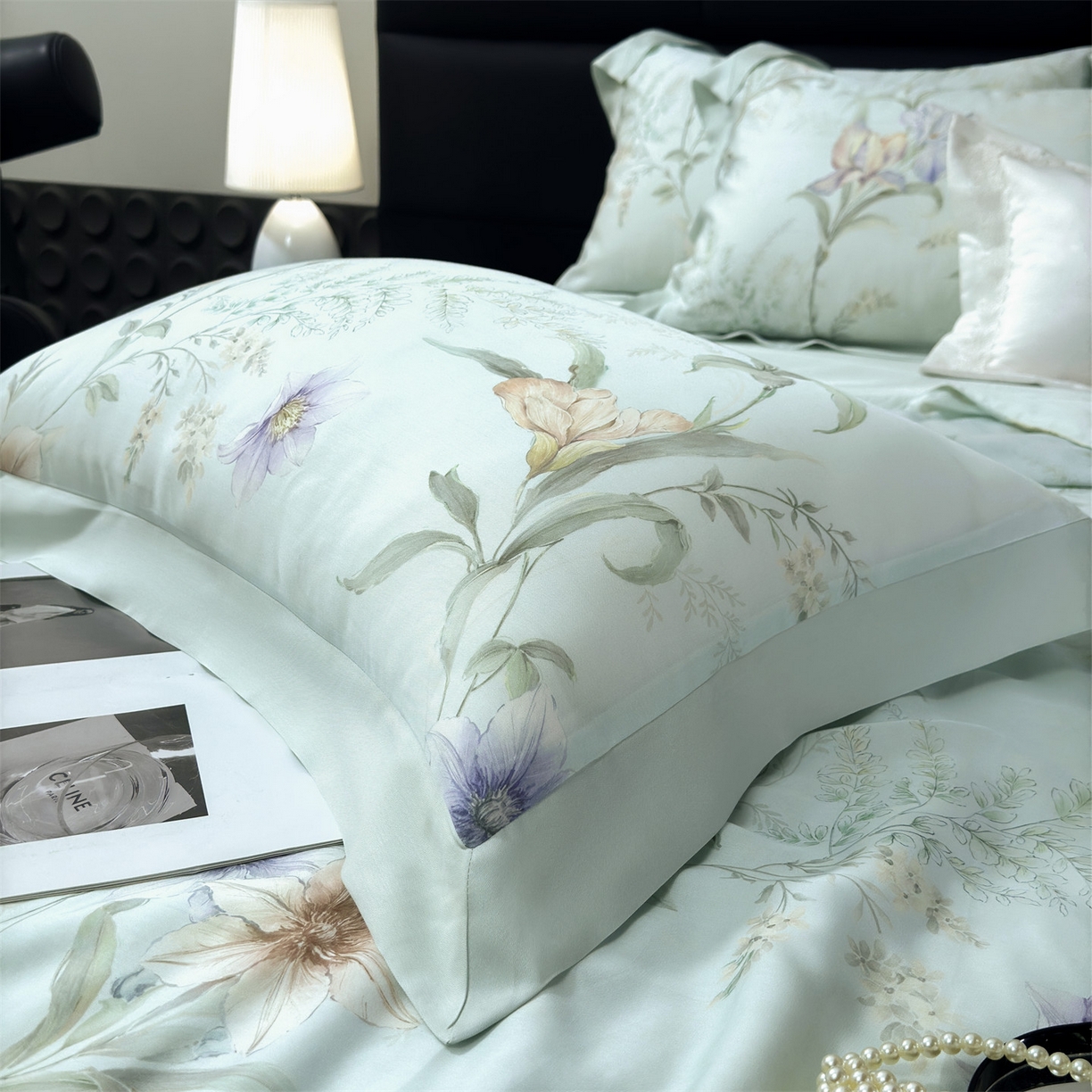 91家纺网 家纺一手货源 找家纺 朵希曼 2026新款50天丝镂空夏被四件套系列（控价：夏被四件套券后不低于299元)(小号控价不低于149 标准单夏被控价169，加大单夏被控价189) 沐慕