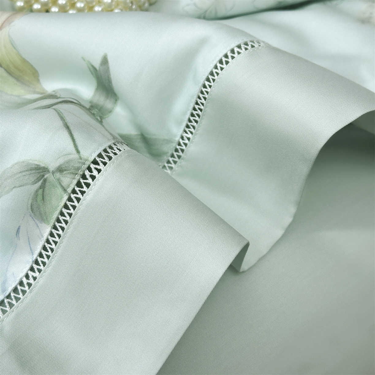 91家纺网 家纺一手货源 找家纺 朵希曼 2026新款50天丝镂空夏被四件套系列（控价：夏被四件套券后不低于299元)(小号控价不低于149 标准单夏被控价169，加大单夏被控价189) 沐慕