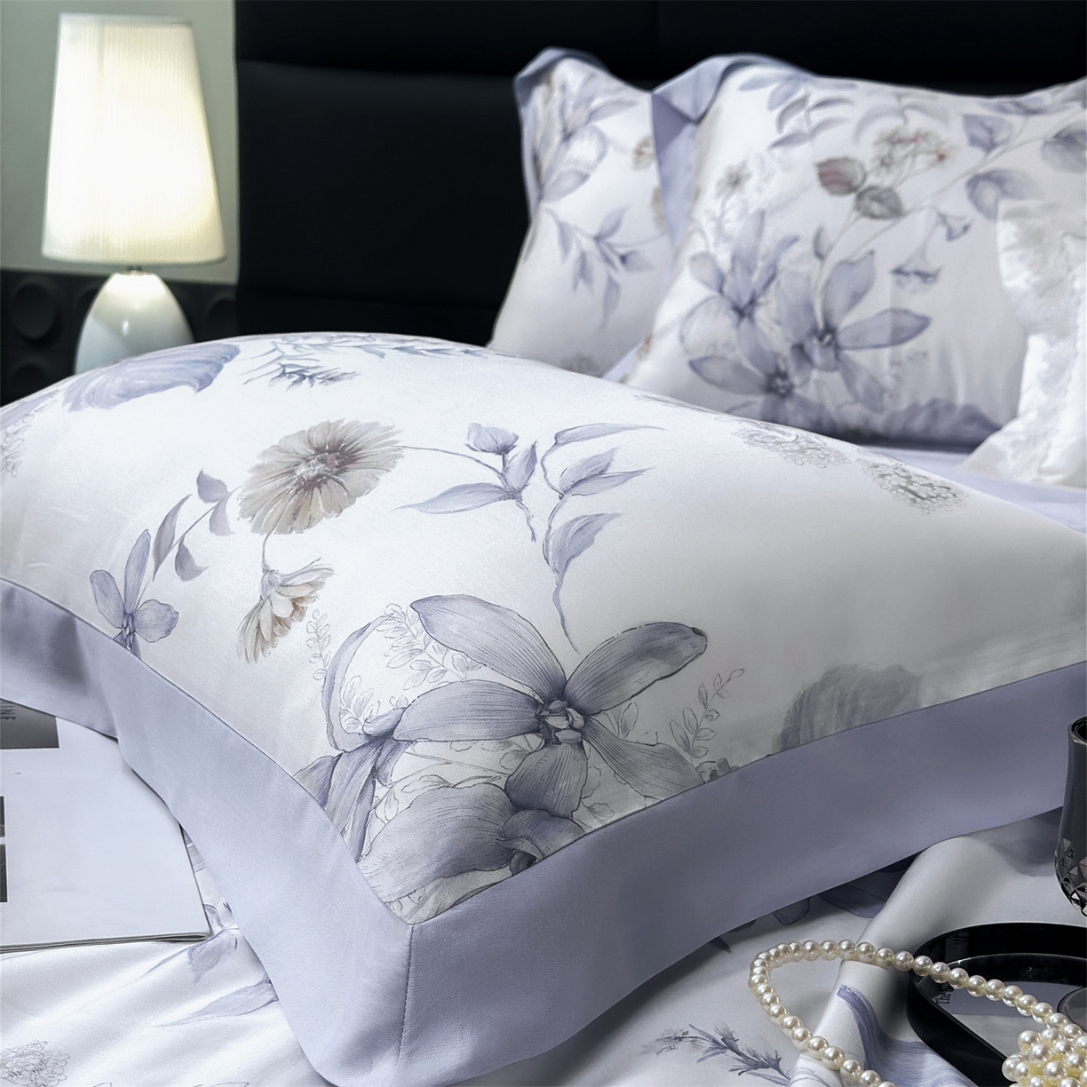 91家纺网 家纺一手货源 找家纺 朵希曼 2026新款50天丝镂空夏被四件套系列（控价：夏被四件套券后不低于299元)(标准单夏被控价169，加大单夏被控价189) 颜青