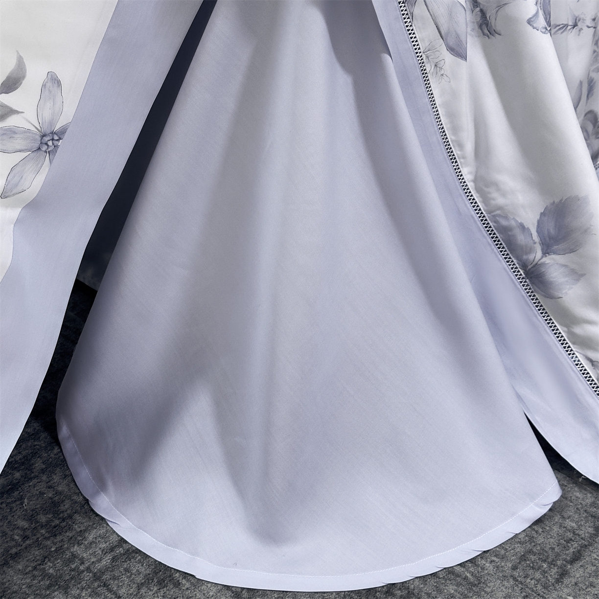 91家纺网 家纺一手货源 找家纺 朵希曼 2026新款50天丝镂空夏被四件套系列（控价：夏被四件套券后不低于299元)(标准单夏被控价169，加大单夏被控价189) 颜青