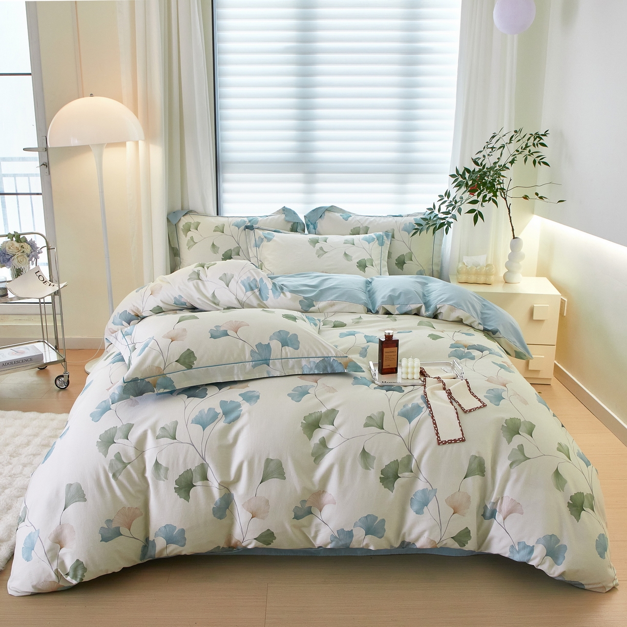 91家纺网 家纺一手货源 找家纺 （总）启航家居 2026新款全棉铂金棉数码印花四件套