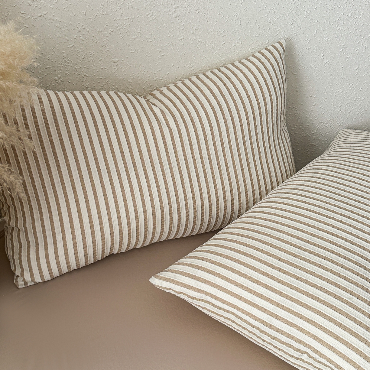 91家纺网 家纺一手货源 找家纺 尊妙被业 2026新款彩条色织100%新疆棉棉花被夏被夏凉被空调被被子被芯 良品色织 彩条棕