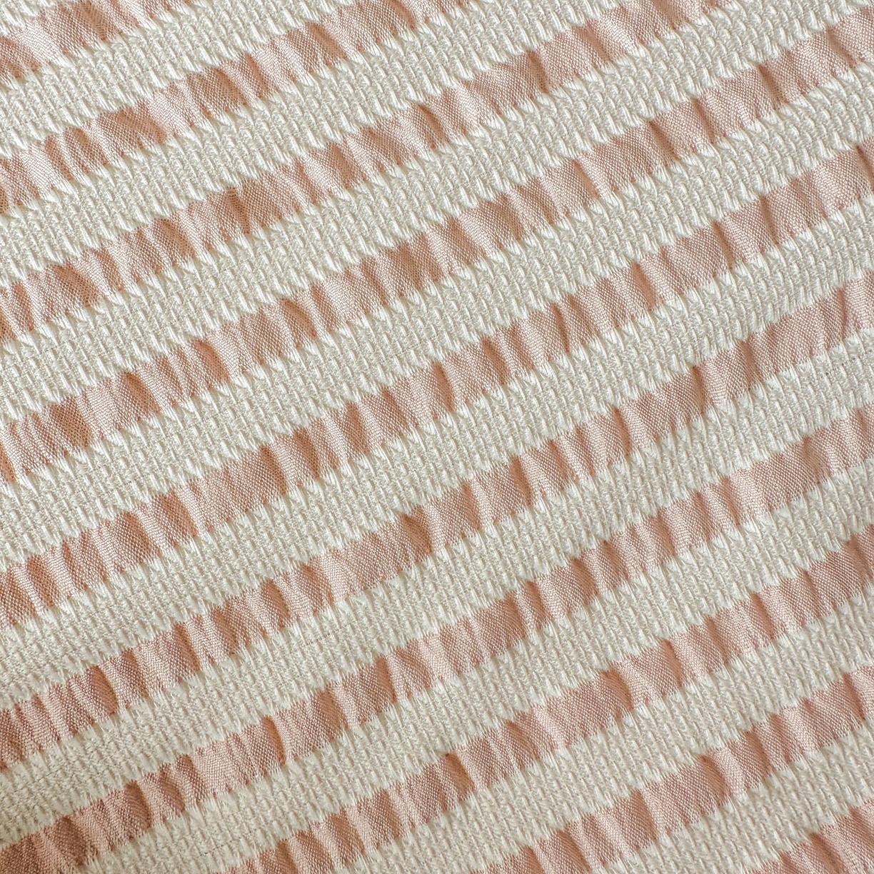 91家纺网 家纺一手货源 找家纺 尊妙被业 2026新款彩条色织100%新疆棉棉花被夏被夏凉被空调被被子被芯 良品色织 彩条粉