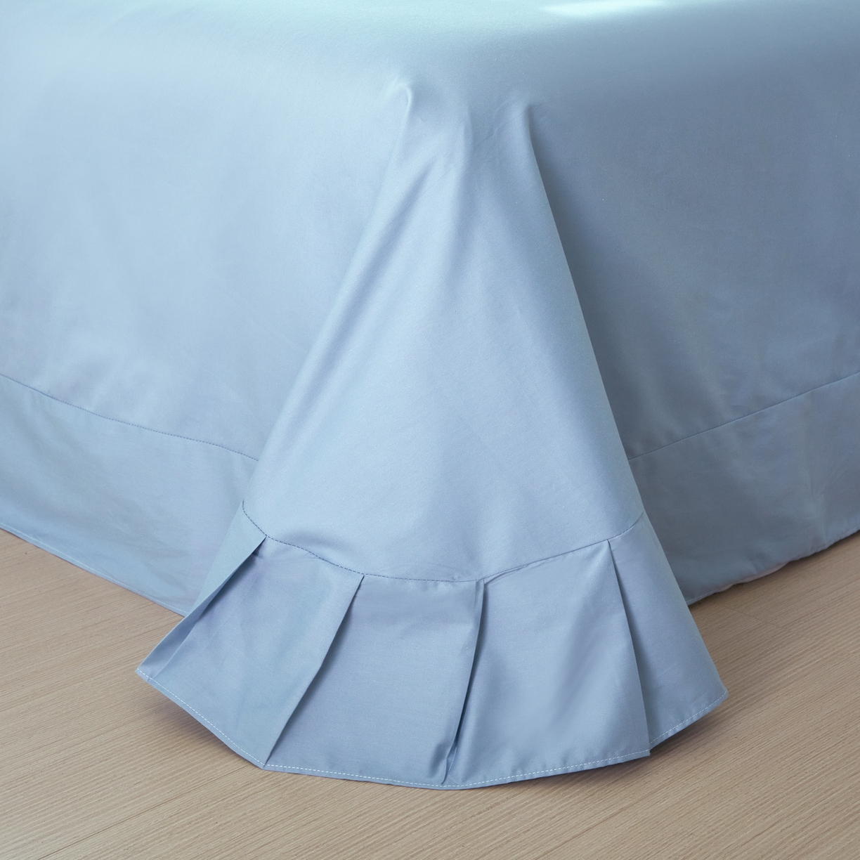 91家纺网 家纺一手货源 找家纺 启航家居 2026新款全棉铂金棉数码印花四件套 云中歌兰