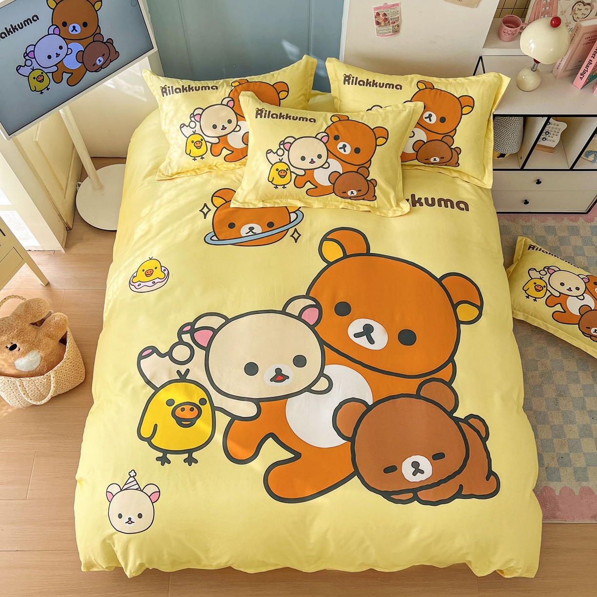 91家纺网 家纺一手货源 找家纺 （总）浩诚 2026新款全棉卡通四件套第4批（陆续更新）