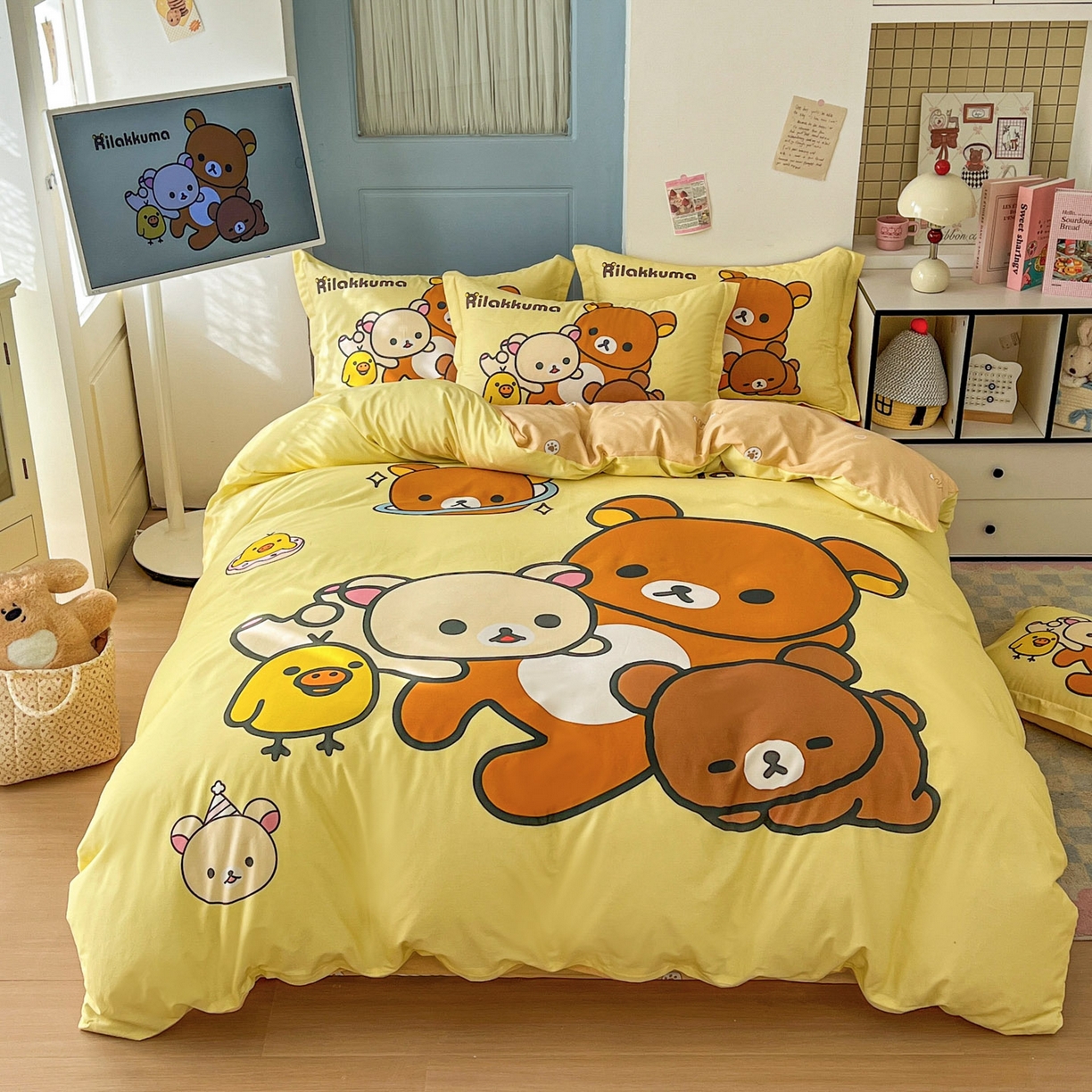 91家纺网 家纺一手货源 找家纺 （总）浩诚 2026新款全棉卡通四件套第4批（陆续更新）