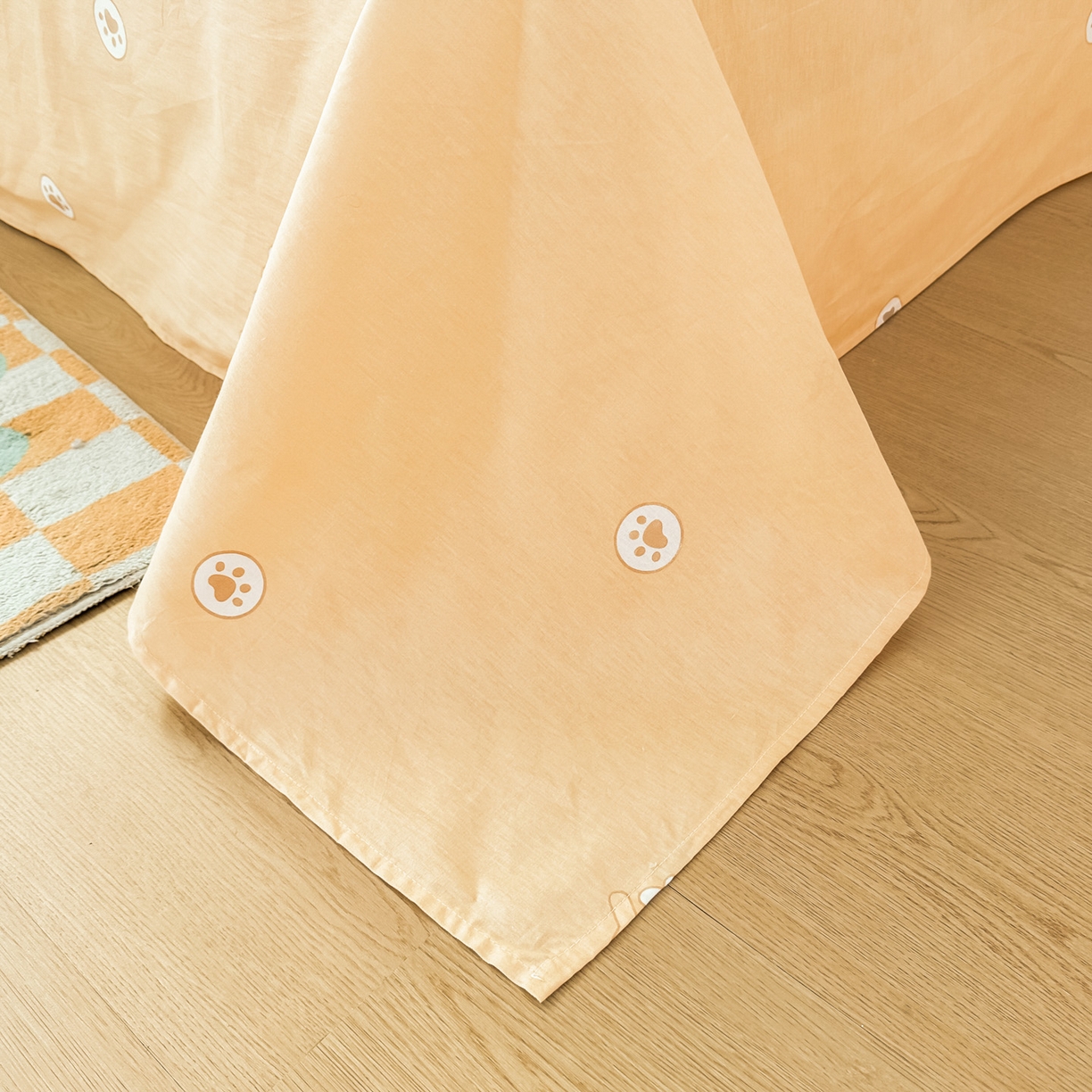 91家纺网 家纺一手货源 找家纺 浩诚 2026新款全棉卡通四件套第4批（陆续更新） 轻松小熊