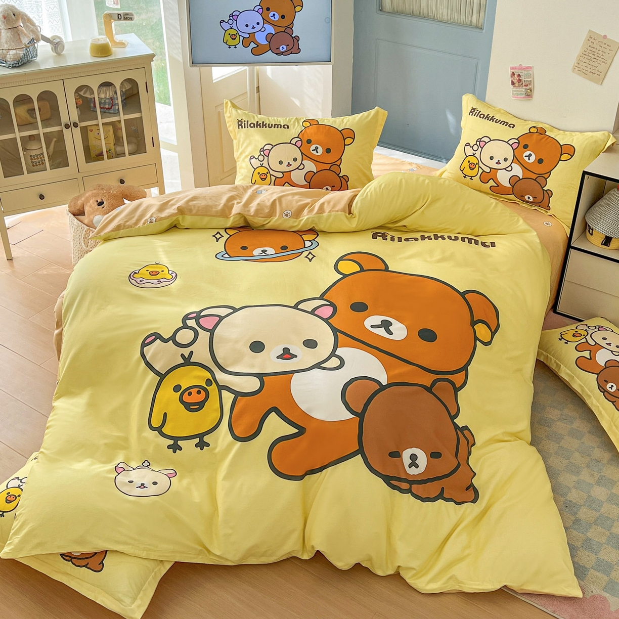 91家纺网 家纺一手货源 找家纺 （总）浩诚 2026新款全棉卡通四件套第4批（陆续更新）