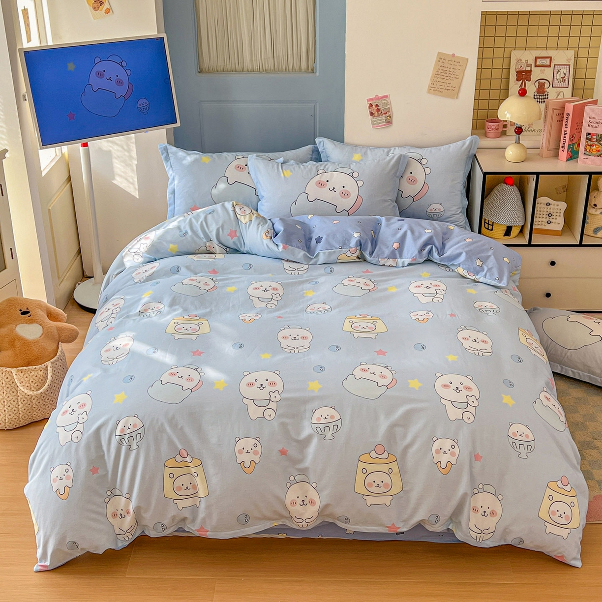 91家纺网 家纺一手货源 找家纺 （总）浩诚 2026新款全棉卡通四件套第4批（陆续更新）