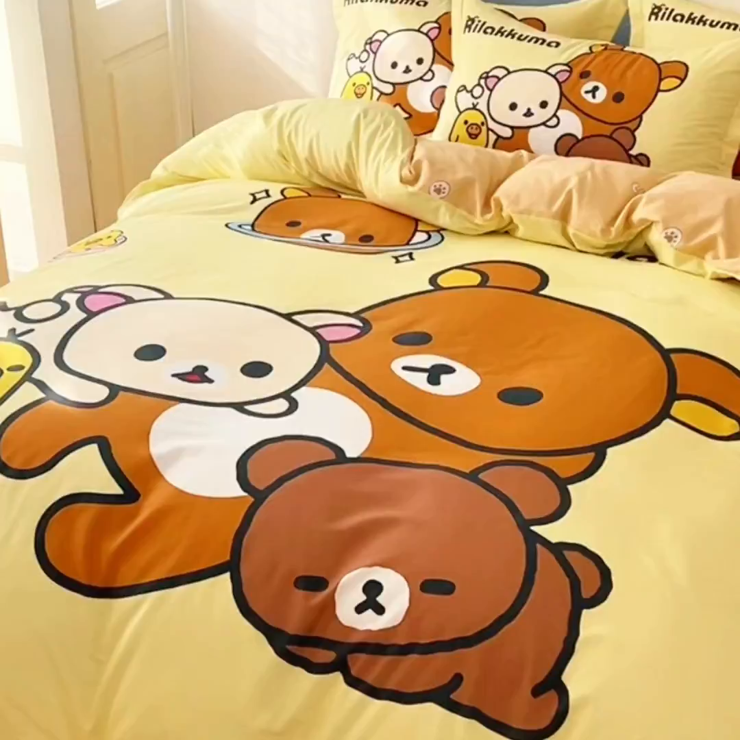 91家纺网 家纺一手货源 找家纺 （总）浩诚 2026新款全棉卡通四件套第4批（陆续更新）