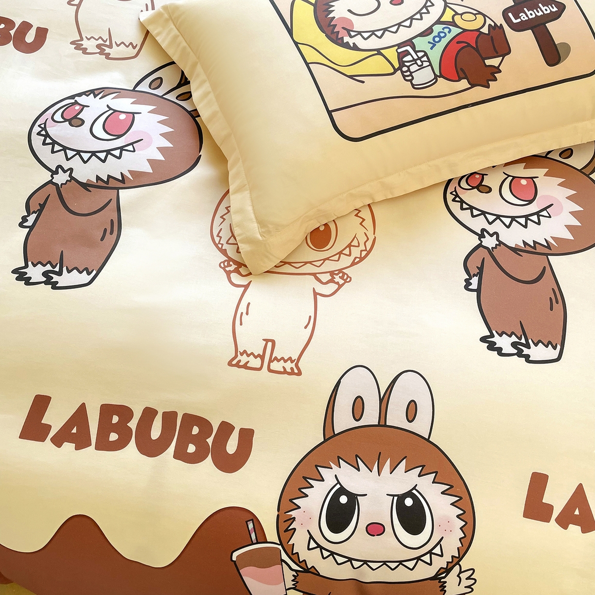 91家纺网 家纺一手货源 找家纺 浩诚 2026新款全棉卡通四件套第4批（陆续更新） 开心布布